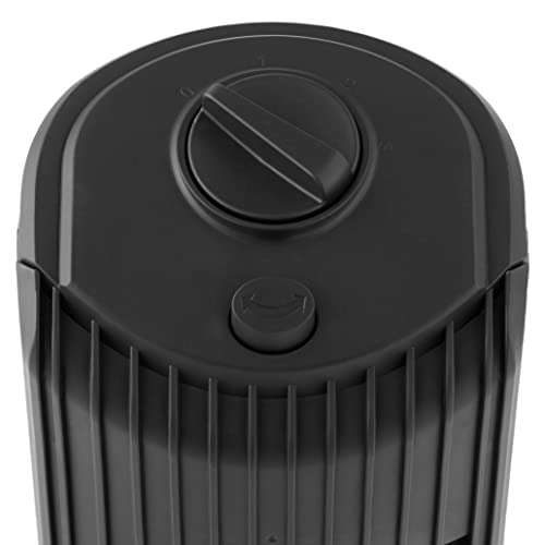 Amazon Basics Manual 3 Speed Oscillating Tower Fan With Mechanical Control, 28 Inch, Black #TOP1