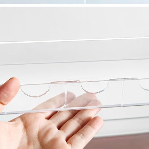 Présentoir de vente au détail transparent - Vitrine murale et comptoir pour cigarettes - 5