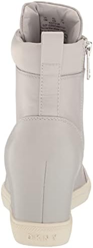DKNY Women's Essential High Top Slip on Wedge Sneaker, Cool Gry, 7 | Image 2