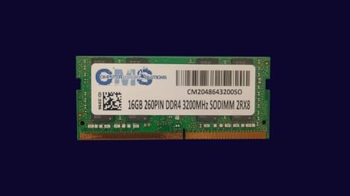 CMS 16GB (1X16GB) DDR4 25600 3200MHz Non ECC SODIMM Memory Ram Compatible with Dell/Alienware Precision 15 3551, 15 3561, 3240 Compact, Precision 3560 - D113 image 4