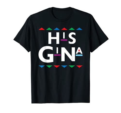 90s Sitcom Nostalgia His Gina Couples Matching Gift Outfit T-Shirt