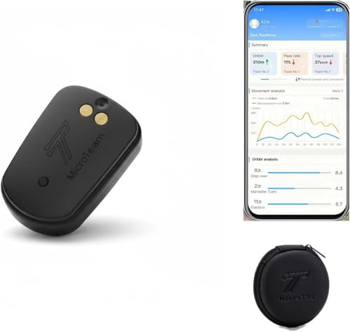 MicroTag Smart Football Shoe Buckle Tracker - Capture Football Training Data, Soccer Training Equipment for Performance & Fitness Tracking, Available for Professional Team and Amateur Football Players