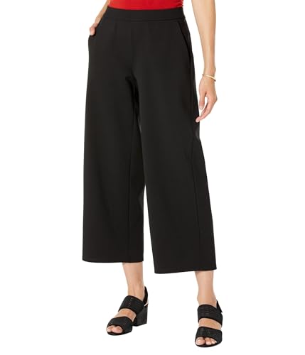Eileen Fisher Womens Wide Ankle Pants Black Size: Medium Inseam: 26.5
