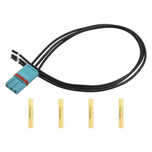 Quorlentia 3 Wires Camshaft Position Sensor Connector Wiring Harness Pigtail Plug Compatible with BMW F30 N55, High-Pressure Pump Position Sensor Engine Oil Pressure Sensor Harness Pigtail Plug
