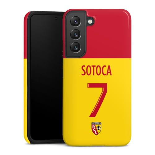 Coque Samsung S22 RC Lens Sotoca 7 idéale au stade comme au bureau pour supporter les Sang et Or