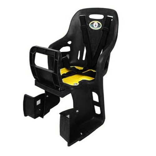 Image of CALANDIS Kids Bike Seat Portable Child Bicycle Rear Seat for All Adult Mountain Bikes Black