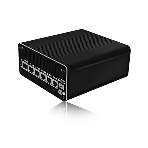 Routeur PC VPN pour sécuriser le télétravail, Mini PC Pare-feu OPNsense 6 Ports 2.5G