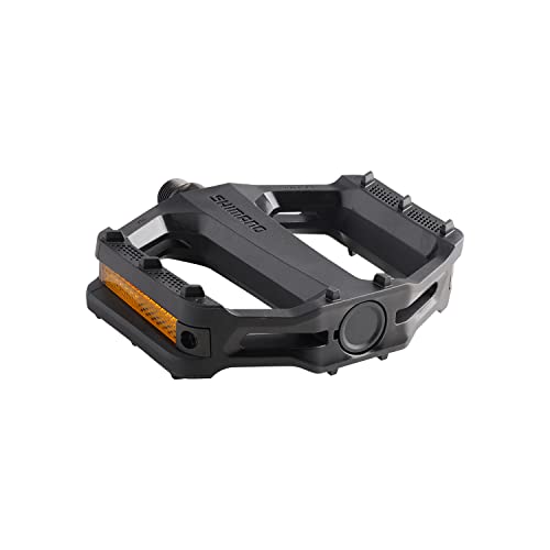Pédales plates SHIMANO PD-EF102 résine noire pour vélotaf et cyclotourisme