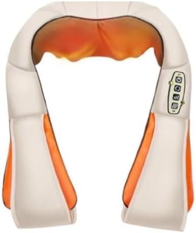 Colete Massageador Shiatsu com Infravermelho, Aquecimento e Vibra...