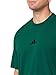 adidas Men's Essentials 3-Stripes Sportswear T-Shirt, Collegiate Green/Black, Large