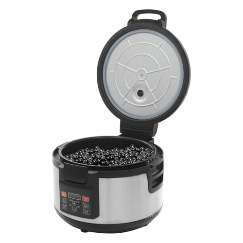 PROYONGOO Boba Maker, 16L Commercial Pearl Setting Machine with Intelligent Control, 110V 2200W Boba Machine, Automatic Bubble Tea Machine for Sago Pearl Milk Tea