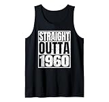 Photo Gallery straight outta 1960 retro birthday idea born in 1960 vintage canotta Photo Gallery straight outta 1960 retro birthday idea born in 1960 vintage canotta