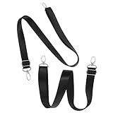 TOGEVAL 2 Piezas Correas Ajustables para Mantas de Caballos Tirantes Elásticos con Enganches Giratorios Metálicos Dobles Protección y Sujeción para Ganaderías y Competición