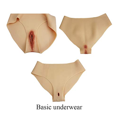 BINOT Crossdresser Panties Silicone Pants Hiding Gaff Boxer Briefs Men Thong for Cosplay Transgender Drag Nude3