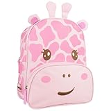 PIMPOLHO, Mochila Infantil Menina Rosa Girafa - Pimpolho