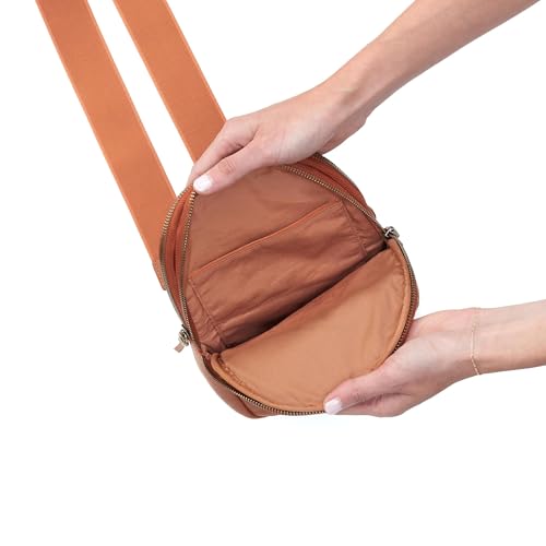 Image of HOBO Cass Leather Sling Bag for Women