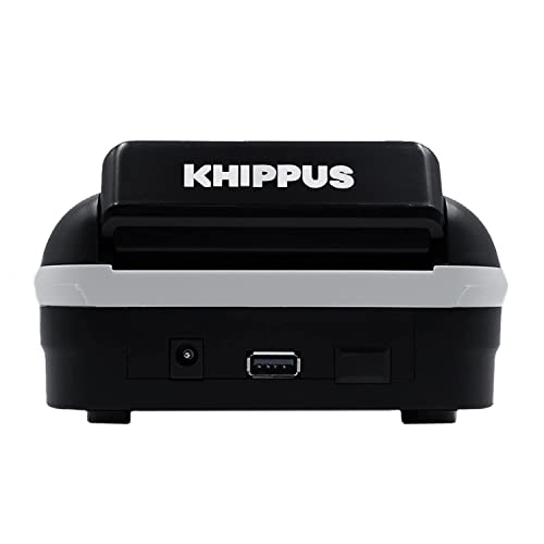 Khippus K605 Counterfeit Bill Money Detector Machine, Automatic 4 Ways Feeding, Confirms Currency Authenticity Uv(Ultraviolet), Mg(Magnetic), Ir(Infrared), Mt(Magnetic), Paper Quality And Size #TOP4