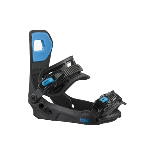 HEAD Lytride Jr, Attacchi per Snowboard Unisex Youth, Nero, XS