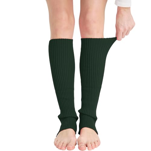 Image of Nanxson Knit Ribbed LegWarmer Women Knit Calf Accessories Leg Sleeves | Solid Neon Boot Socks,Y2K 80s Women's Lolita LegWarmer,Sports Party Yoga Dance Accessories,Winter Ankle Heap Kawaii Sock