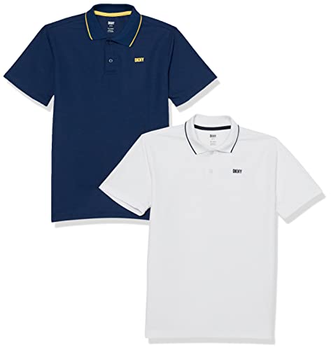 DKNY Boys 2-Pack Polo Shirt Multipack