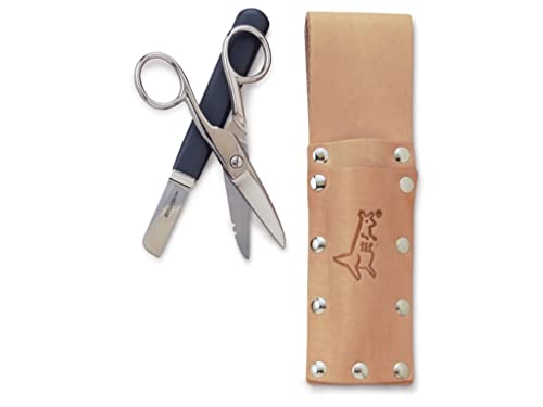 Techni-Pro 1-216 - Cable Splicer Kit (Knife, Electrician's Scissors & Leather Pouch)