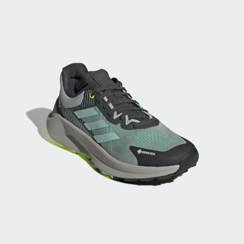Image of adidas Mens Terrex Free Hiker 2.0 Low Gore-Tex Hiking Hiking Sneakers Shoes - Black