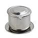 Stainless Steel Vietnamese Coffee Filter Dripper, Single Serve Portable Coffee Maker for Travel, Camping and Office Use(100ML)