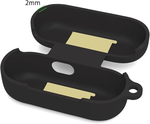Image of Hamper Protective Case Cover for Sony WF-C510 Truly Wireless in-Ear Bluetooth Earbuds (White)