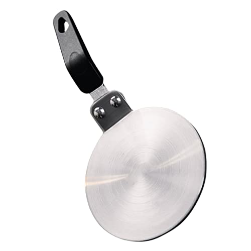 PRETYZOOM Induction Plate Stainless Steel Heat Diffuser Plate Pot for Electric Stove