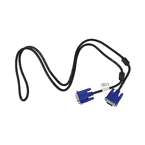 ETHZZLE 2pcs Vga Data Cable Lightweight Monitor Screen Cable for Computer Projector Multifunctional Vga Connector Compact Design for Data Transmission