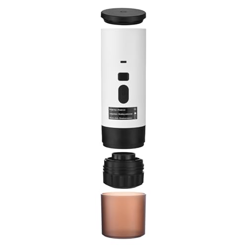 Cafetera portátil con batería y 90 mL de capacidad miniatura 4
