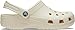 Crocs Unisex-Adult Classic Clog, Clogs for Women and Men, Bone, 8 Women/6 Men