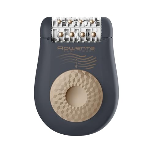 Rowenta Easy Touch Epilatore Tecnologia di Epilazione All'Avanguardia, 24 Pinzette, Compatto, Facile da Usare, Sistema di Massaggio EP1119F0 - 2
