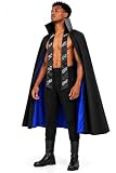 LANDO Calrissian Costume Cape Cloak Robe Scarf Han Solo Story