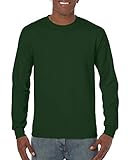 Gildan Heavy Cotton 100% Cotton Long Sleeve T-Shirt 5400 - Forest ss5400 2XL