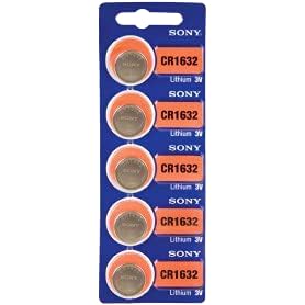 Batería de Litio Coin Cell Sony CR1632 3V Paq 5 miniatura 5