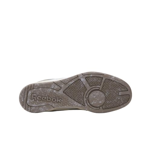 Reebok BB4000 II baskets unisexes confortables en blanc et gris