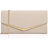 Women’s Evening Handbag Vegan Leather Ladies Envelope Clutch Classic Elegant Purse Bags