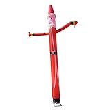 Inflatable Tube Man Blow Up Sky Puppet Dancer 20ft (no Blower) Funny Wacky Santa Claus for Christmas Business Outdoor Advertisement Yard Decorations
