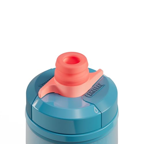 Image of CamelBak Podium Chill Insulated Bike Squeeze Water Bottle, Cold Retention for Cycling, 21oz, Mercury Teal