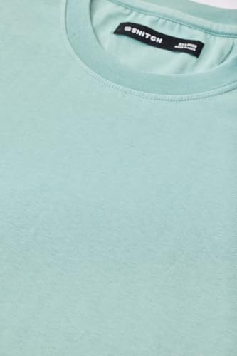 Image of SNITCH Men Polo Plus Size T-Shirt | Knitted Solid Polo with Contrast Tipped Collar & Logo Embroidery | 100% Cotton Breathable Lightweight Smart Casual Wear