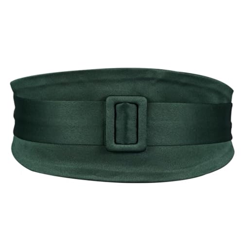 Fashion Corset Belt for Dress Wide Waistbelt Decorative Waist Cincher Adjustable Double Layer Waspie Belt for Sweater