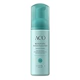 ACO Pure Glow Renewing Daily Cleanser - Reinigungsschaum für Mischhaut - exfoliierend mit BHA-Säuren - vegan und frei von Tierversuchen - 1 x 150 ml