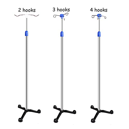 Support de perfusion en acier inoxydable durable pour blocs opératoires - 7