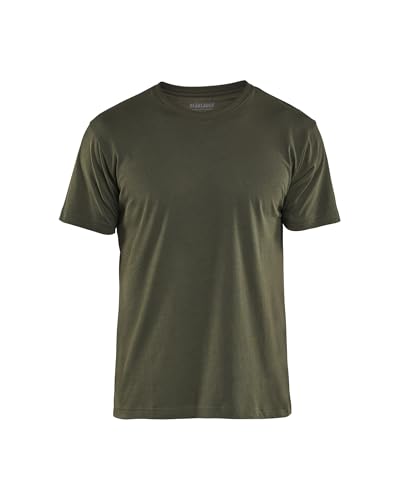 Camiseta de trabajo Blaklader XXL verde evita rozaduras y roturas textiles