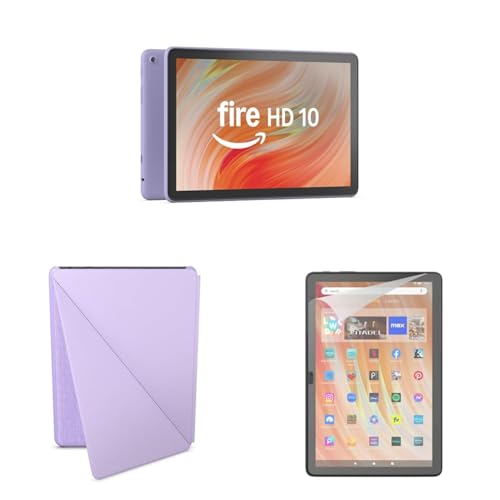 Amazon Fire HD 10 Convenience Bundle with Case and...