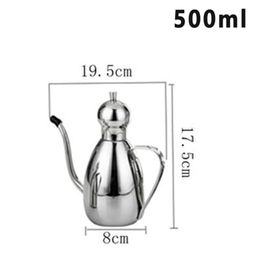 Recipiente de aceite de acero inoxidable tipo tambor hermético para cocina 7
