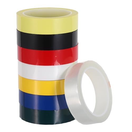 Ruban adhésif coloré multi-usages grand rouleau 66m pour marquage au sol et école