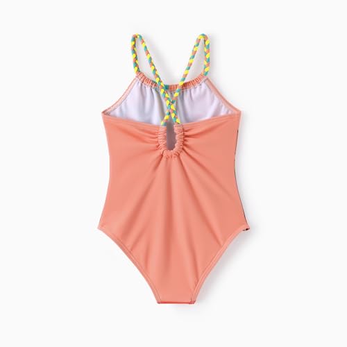 Image of Disney Stitch Marvel Frozen Elsa Girls Swimsuits UPF 50+ One Piece Bathing Suits Sport Summer Swimwear for Kids Size 3-13Y