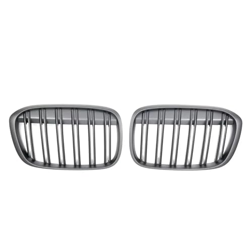 Parrilla delantera para X1 F48 F49 (2016-2019): rejilla negra brillante doble listón.